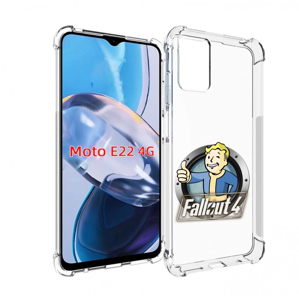 

Чехол MyPads Fallout-4 для Motorola Moto E22 4G / E22i 4G, Прозрачный, Tocco