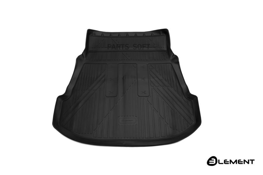 

AUTOFAMILY Коврик 3D в багажник TOYOTA Fortuner, 2017->, внед., 1 шт. (полиуретан)