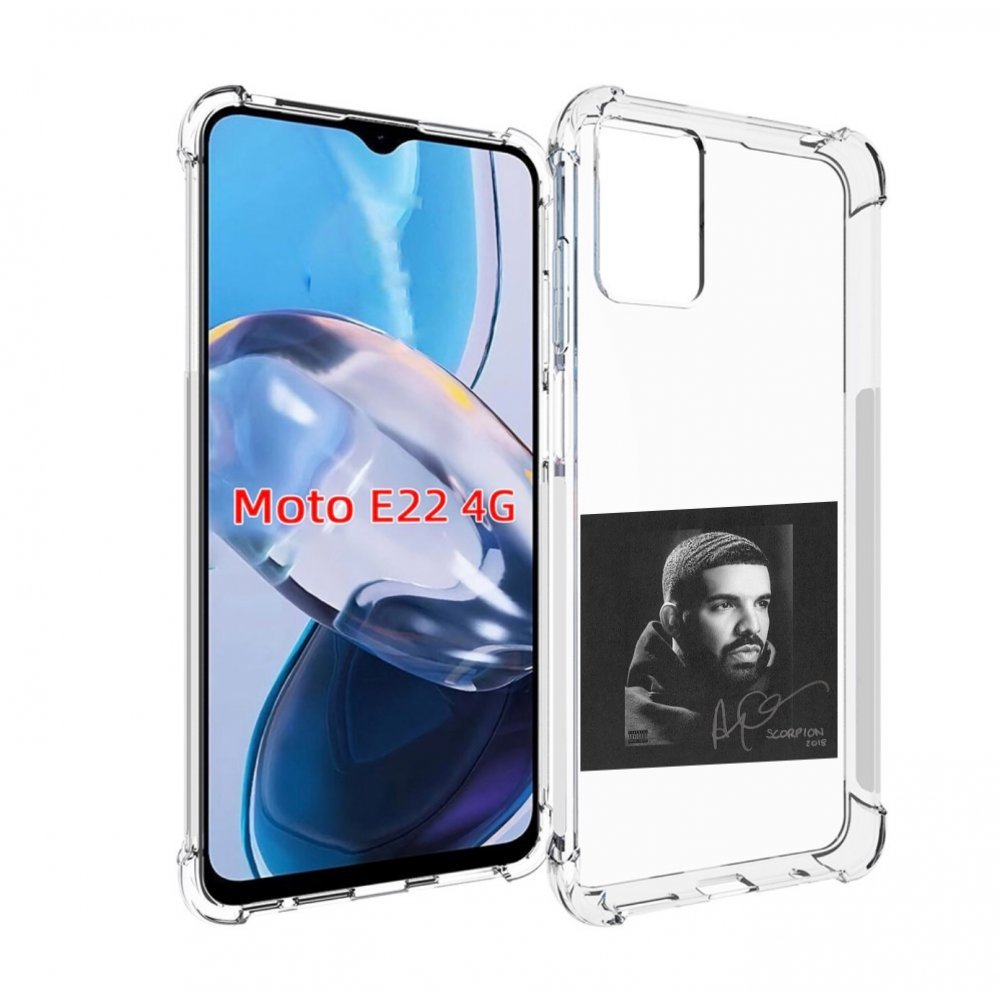 

Чехол MyPads Drake - Scorpion для Motorola Moto E22 4G / E22i 4G, Прозрачный, Tocco