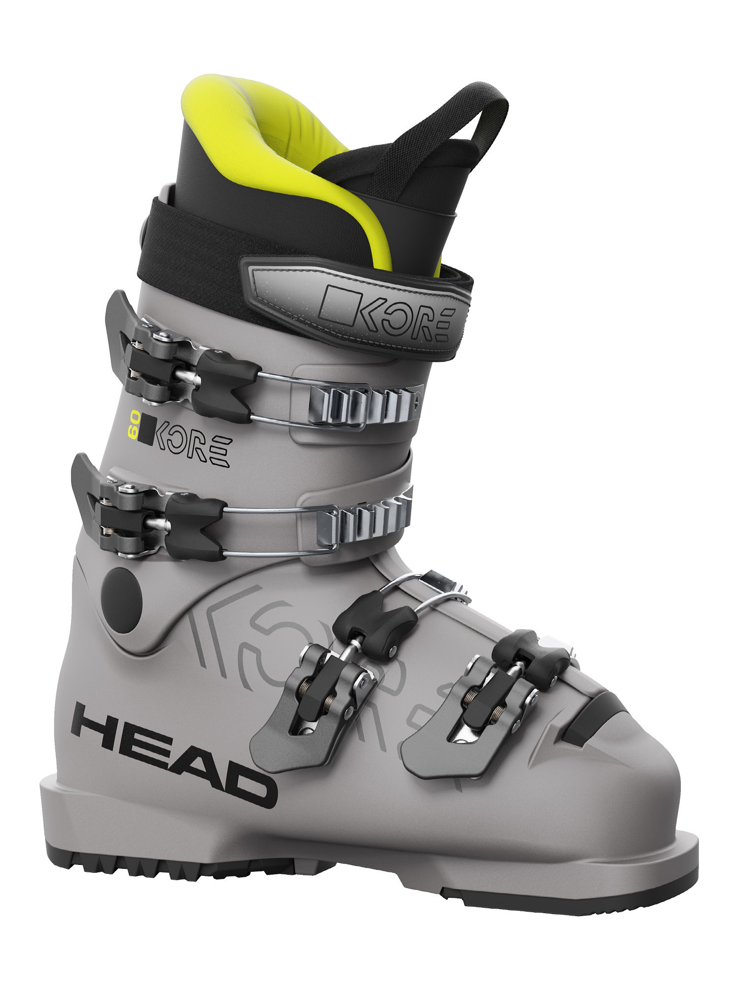 

Горнолыжные ботинки детские HEAD Kore 60 Anthracite (см:23,5), Серый, Kore 60
