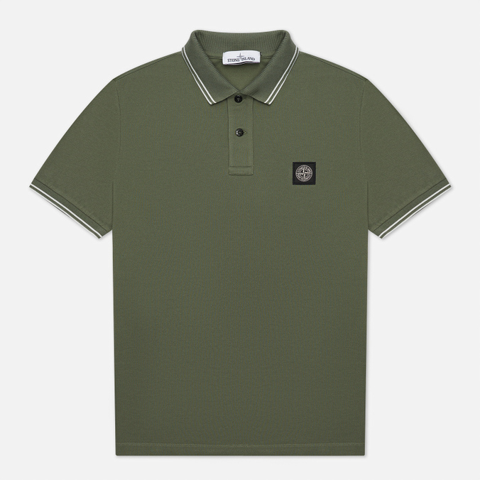 

Футболка-поло мужская Stone Island 751522S18 хаки L, 751522S18