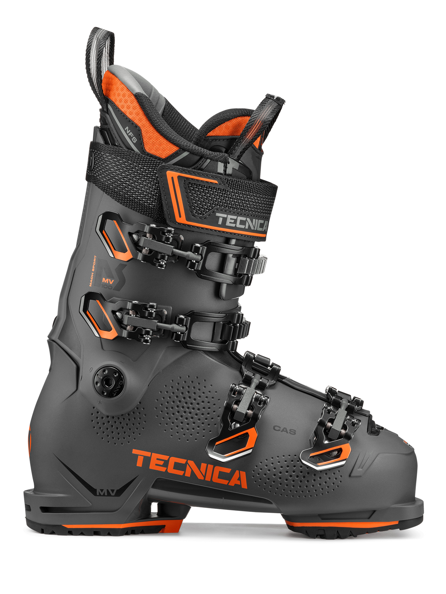 

Горнолыжные ботинки Tecnica Mach Sport MV 100 GW Race Grey (см:26,5), Серый, Mach sport mv 100 gw