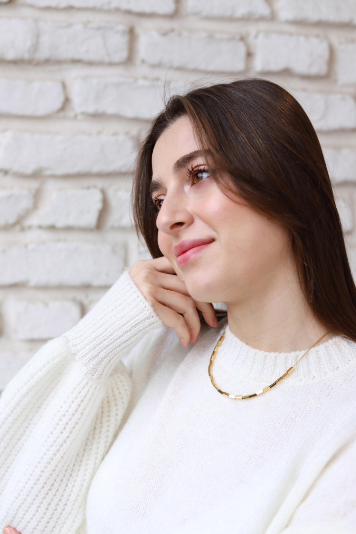 

Колье из стали HE-QA T2803 (доставка из-за рубежа), T2803