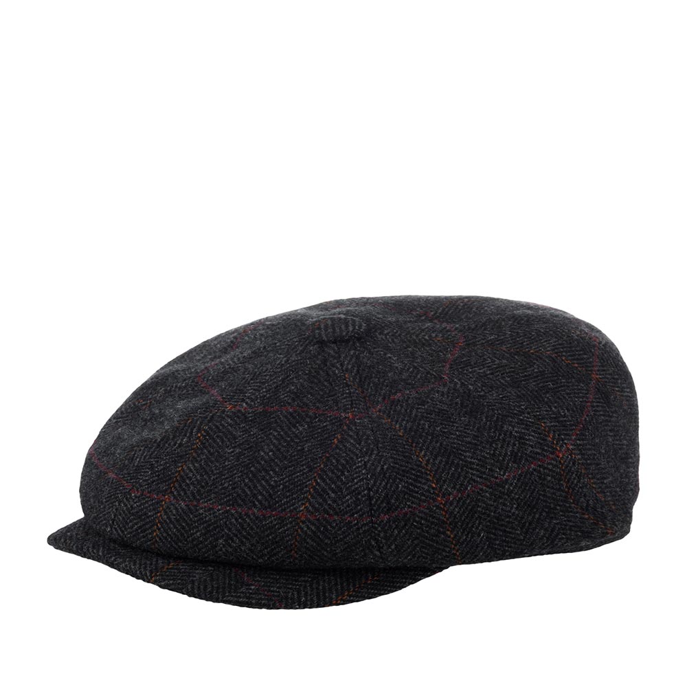 

Кепка восьмиклинка унисекс Stetson 6870501 HATTERAS WOOL темно-серая, р, Серый, 6870501 HATTERAS WOOL