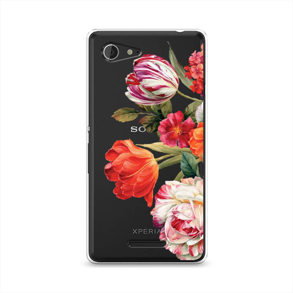 

Чехол Awog "Весенний букет" для Sony Xperia E3, 52750-8