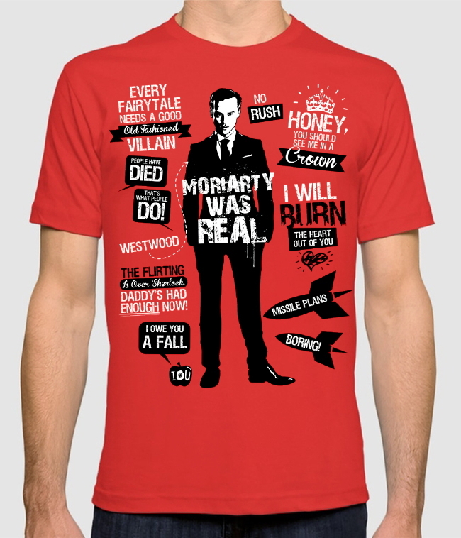 

Футболка мужская DreamShirts Studio Сериал Шерлок - Мориарти 639-moriarty-2 красная M, Красный, Сериал Шерлок - Мориарти 639-moriarty-2