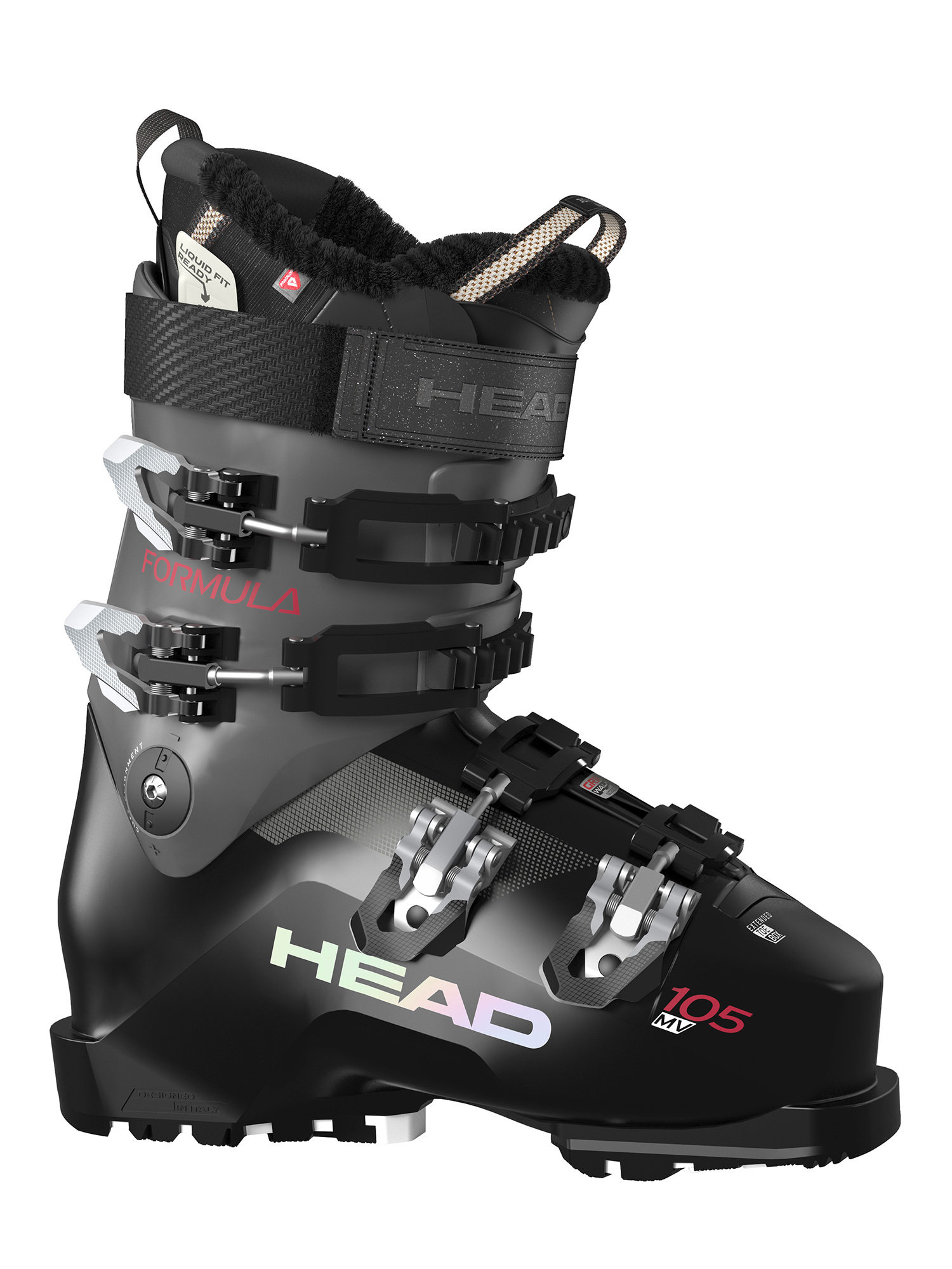 

Горнолыжные ботинки HEAD Formula 105 MV GW Black/Anthracite (см:24,5), Черный, Formula 105 mv gw