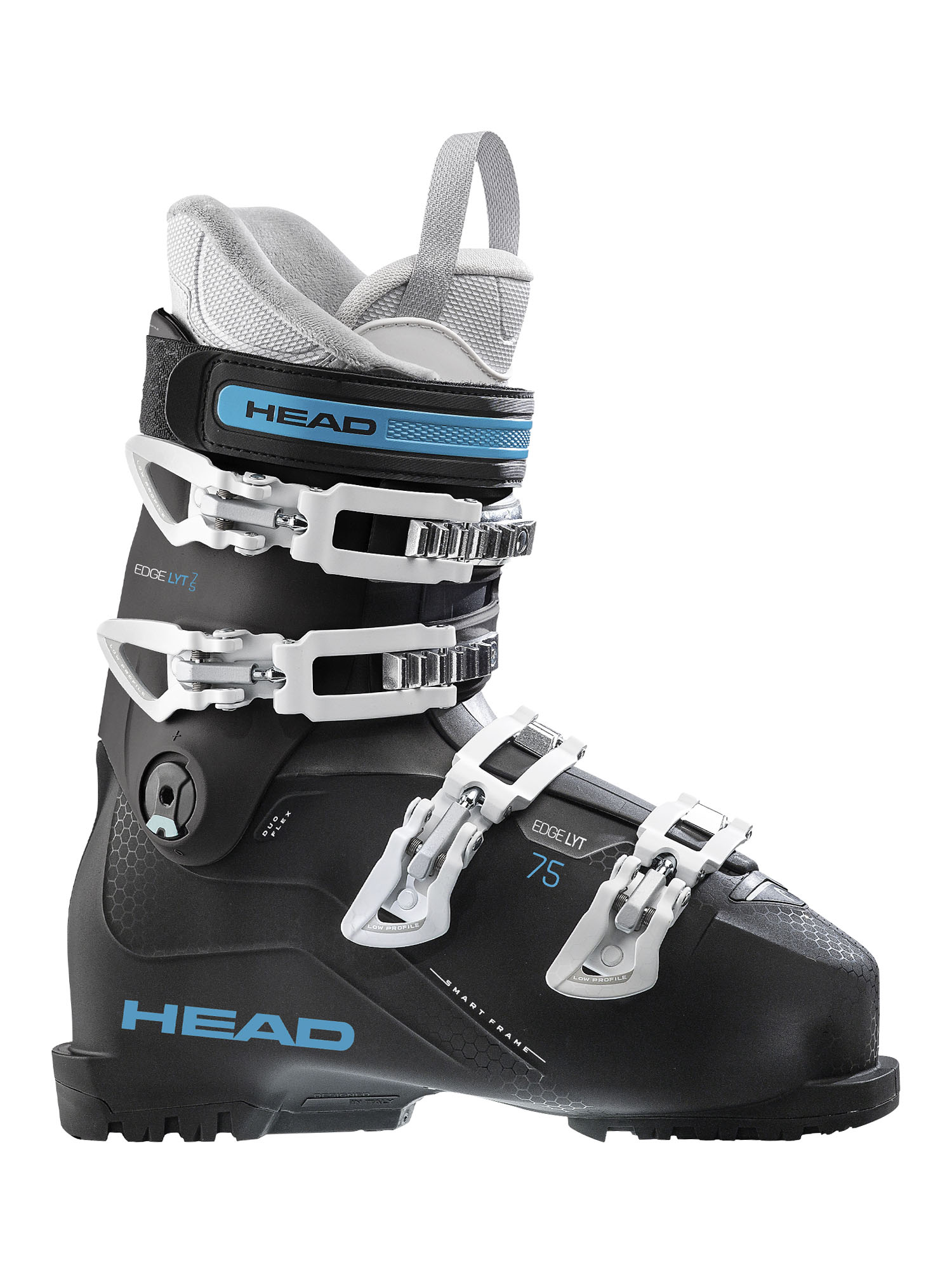 

Горнолыжные ботинки HEAD Edge LYT 75 HV Black/Turquoise (см:23,5), Черный, Edge lyt 75 hv