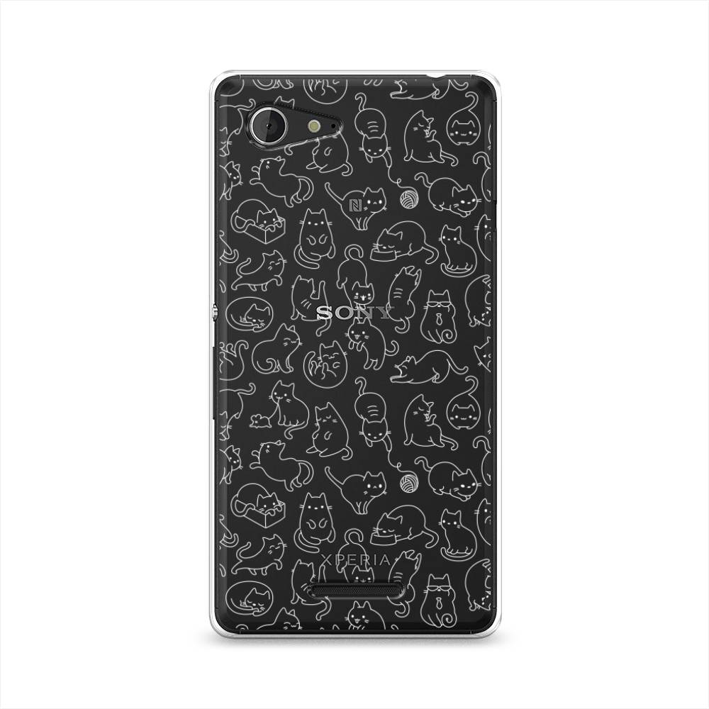 

Чехол Awog "Шкодливые котики" для Sony Xperia E3, 52750-2