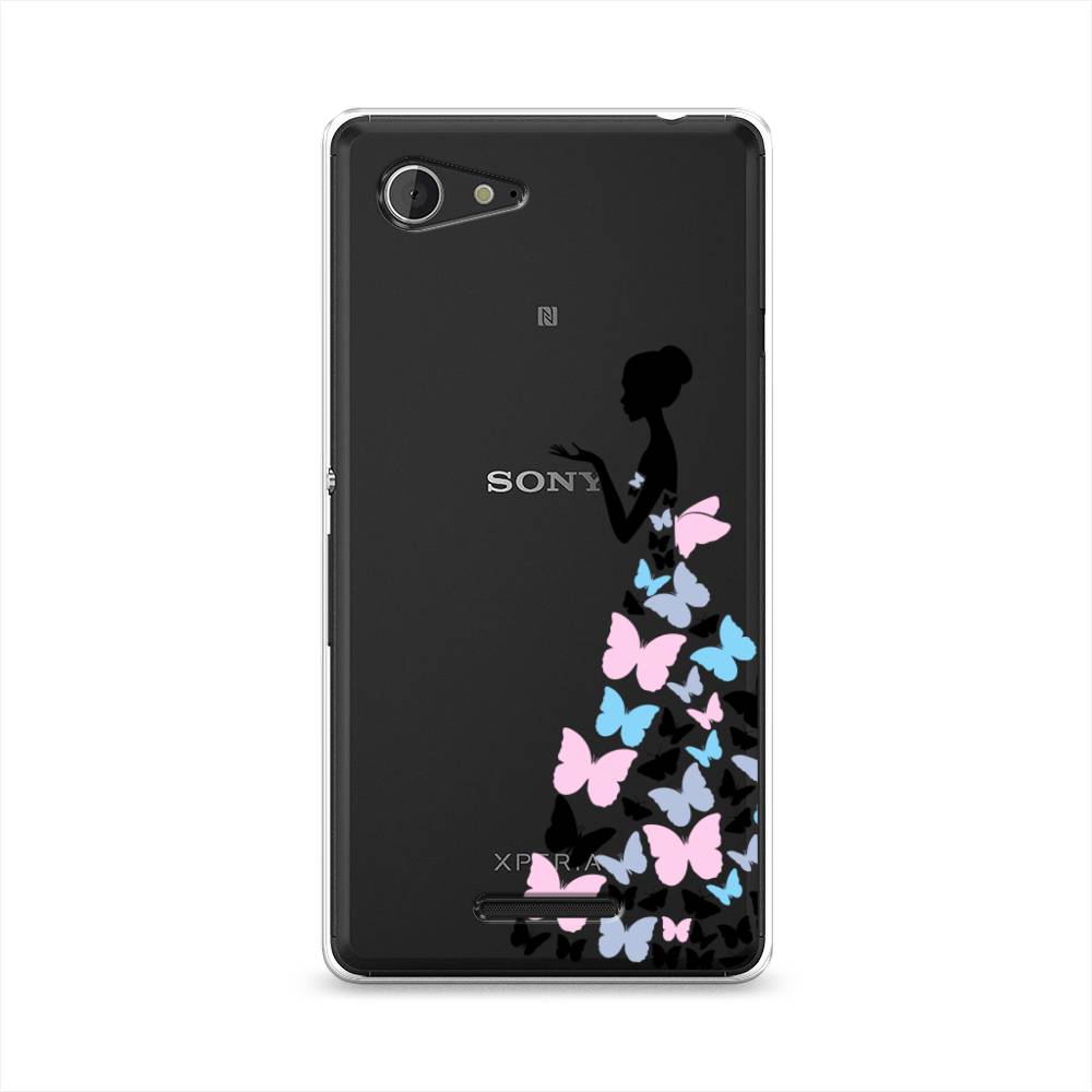 

Чехол Awog "Платье из бабочек" для Sony Xperia E3, 52750-1