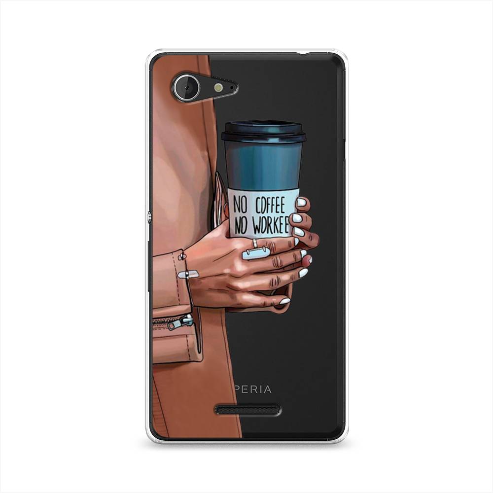 

Чехол Awog "No coffee" для Sony Xperia E3, 52750-7