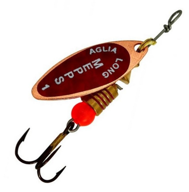 

Блесна Mepps Aglia Long Redbo  C ( уп.5шт, Коричневый