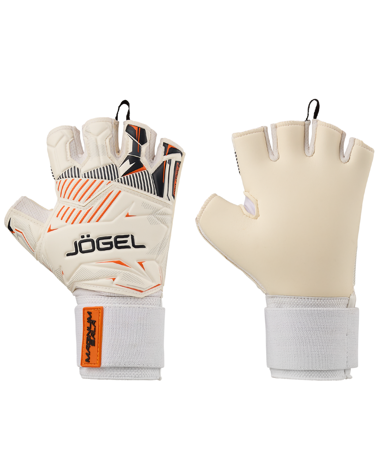 Вратарские перчаткие Jogel MAGNUM Sala EL4, белый 7