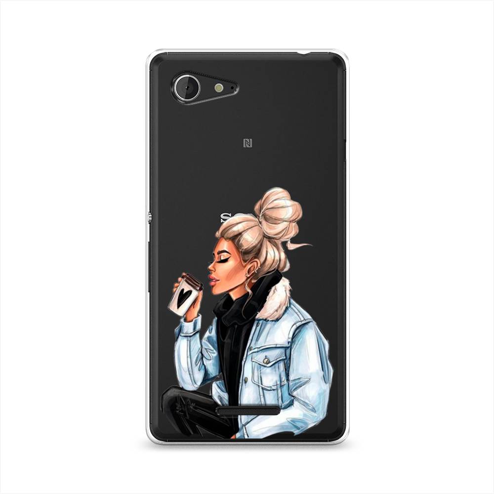 

Чехол Awog "Cute girl" для Sony Xperia E3, 52750-7