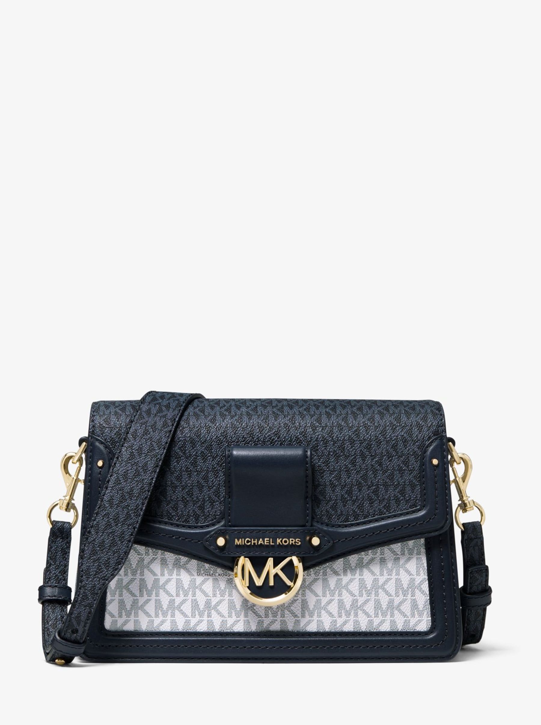 

Сумка женская Michael Kors Jessie_B00502 синяя;белая, Коричневый, Jessie_B00502