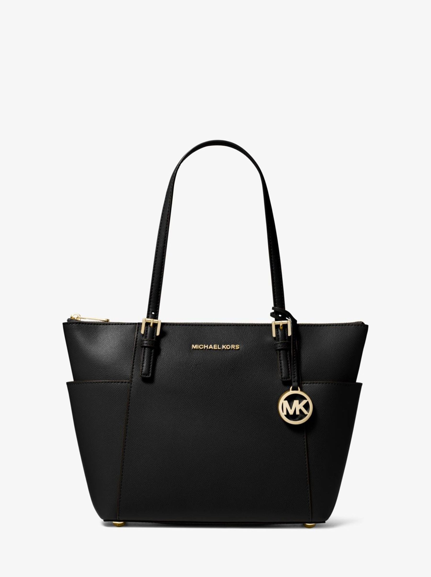 

Сумка женская Michael Kors Jet Set_B00492 черная, Белый, Jet Set_B00492