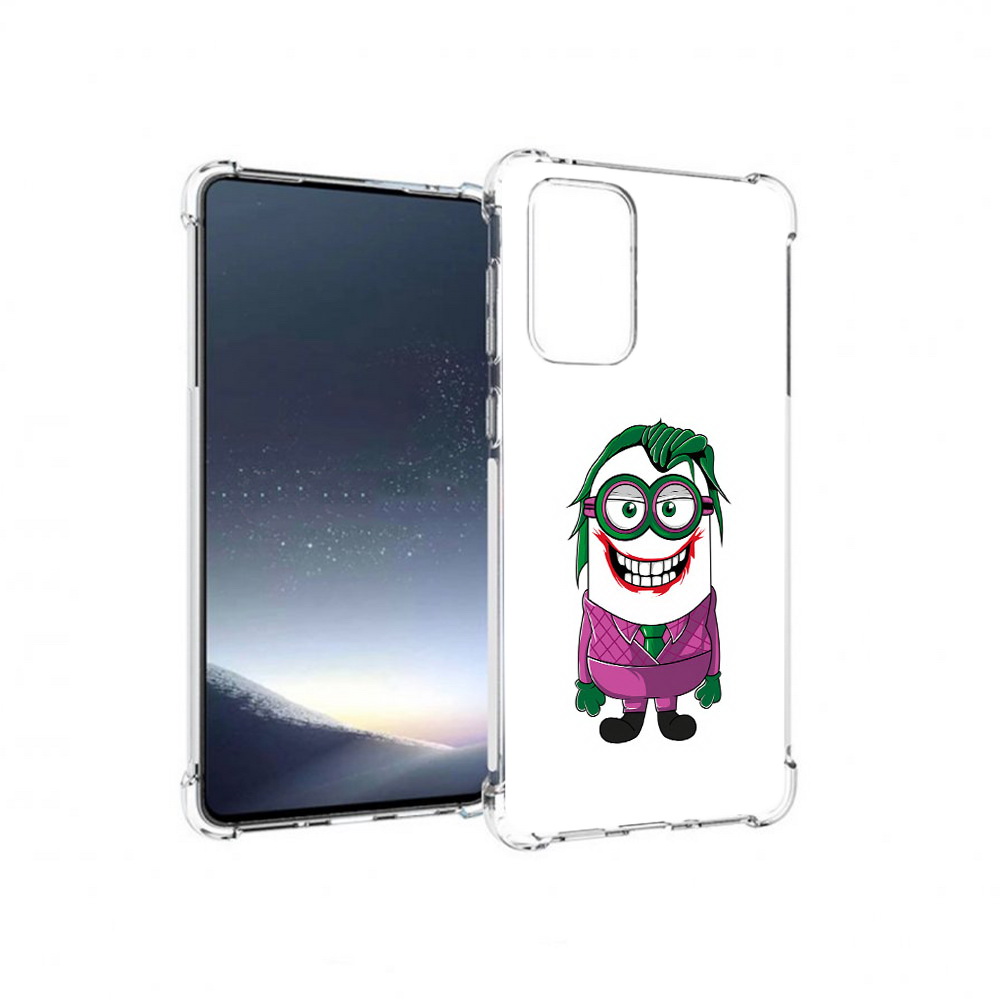 

Чехол MyPads Tocco для Samsung Galaxy A73 джокер миньон (PT226913.548.322), Прозрачный, Tocco