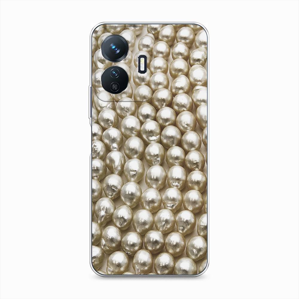 

Чехол на Vivo Y77e "Жемчуг", Бежевый, 267350-3