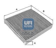 фото Ufi фильтр салона 1шт ufi 5421900