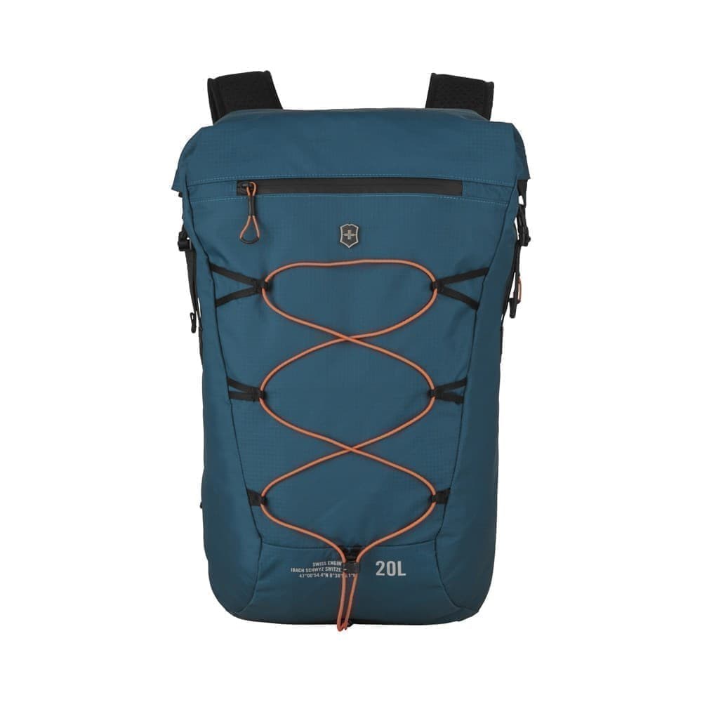 Рюкзак VICTORINOX Altmont Active L.W. Rolltop Backpack, бирюзовый, 30x19x46 см, 20 л