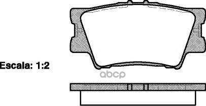 

Колодки Дисковые З.\ Toyota Rav4 2.0/2.2 D-4D 0 Remsa 123100 1231 00 =Fdb1892 [0446633160]