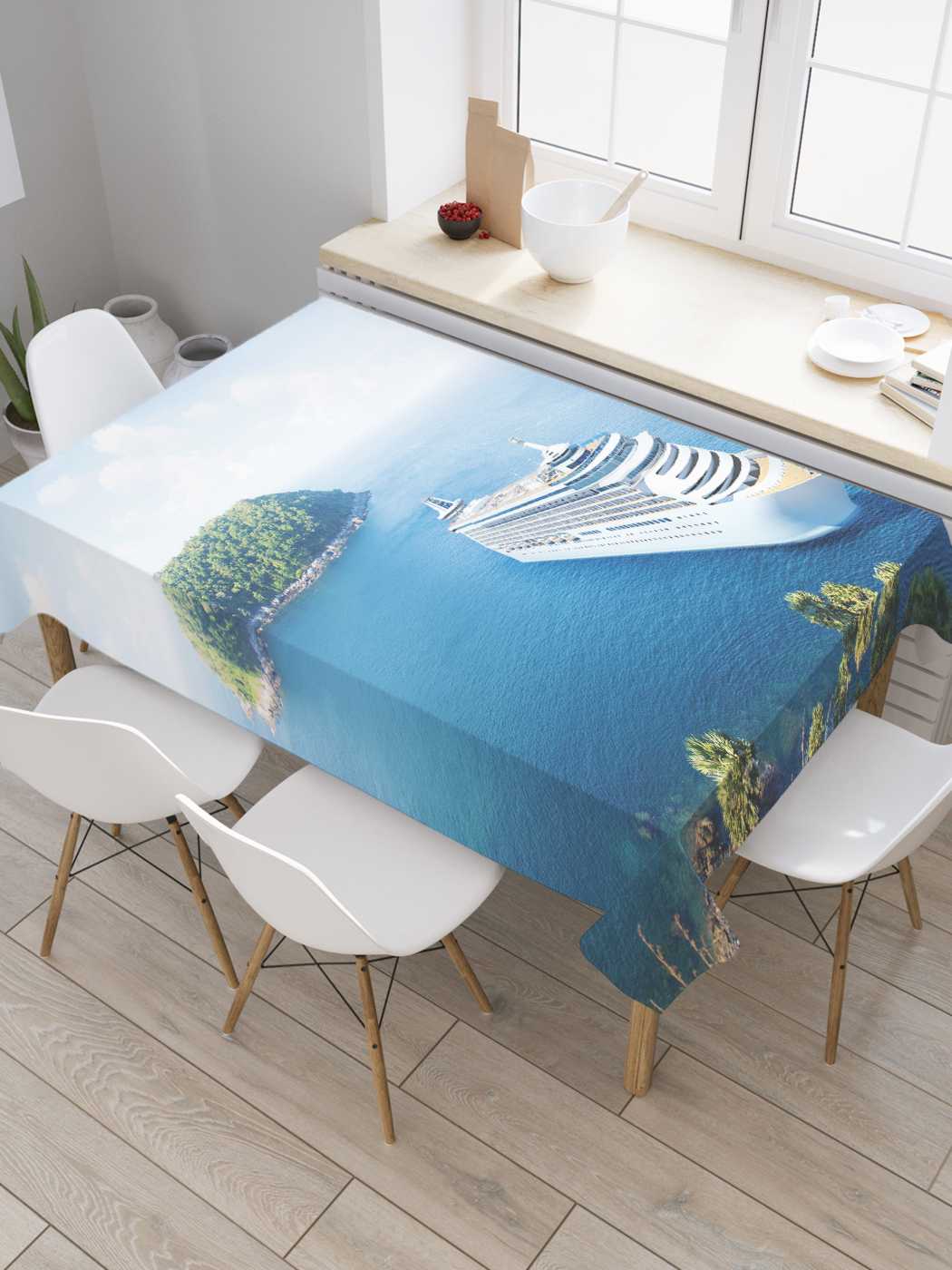 

Скатерть прямоугольная JoyArty "Элитный лайнер" из сатена, 180x145 см, Красный, Элитный лайнер