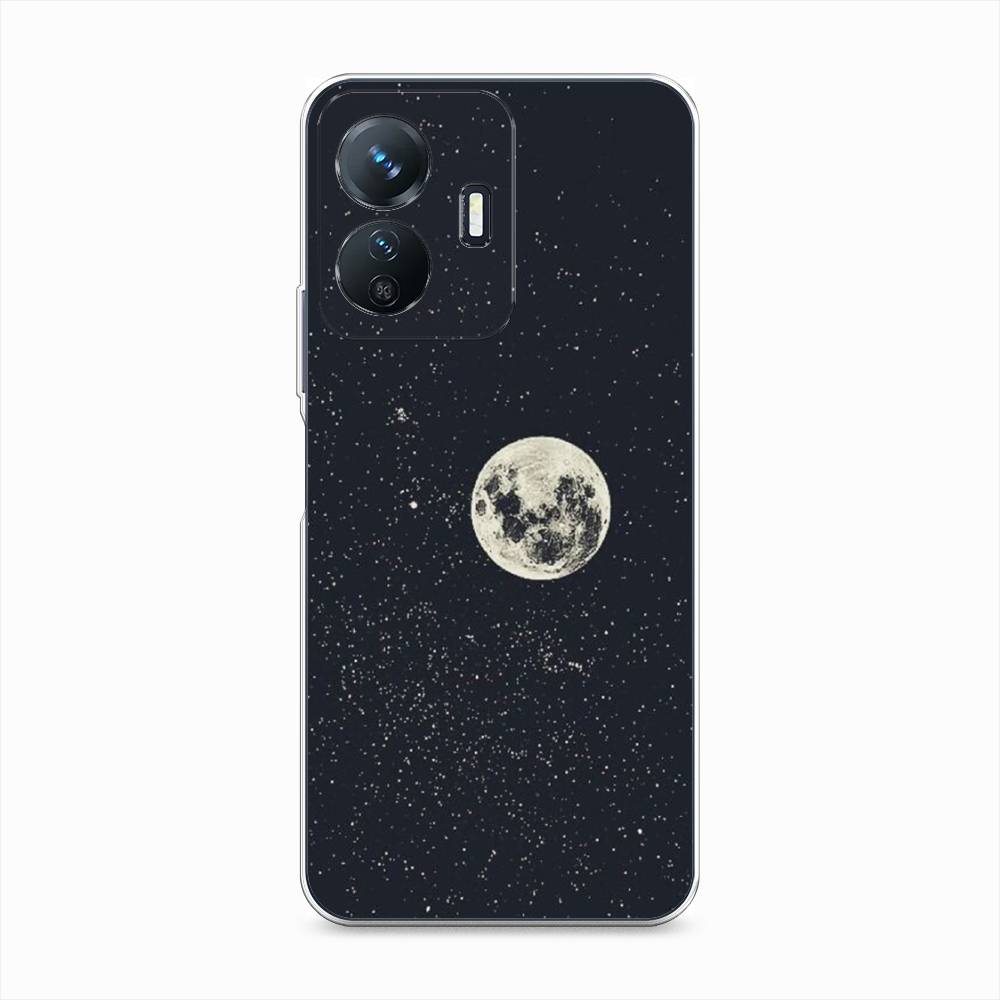 

Чехол на Vivo Y77e "Полнолуние", Красный, 267350-2