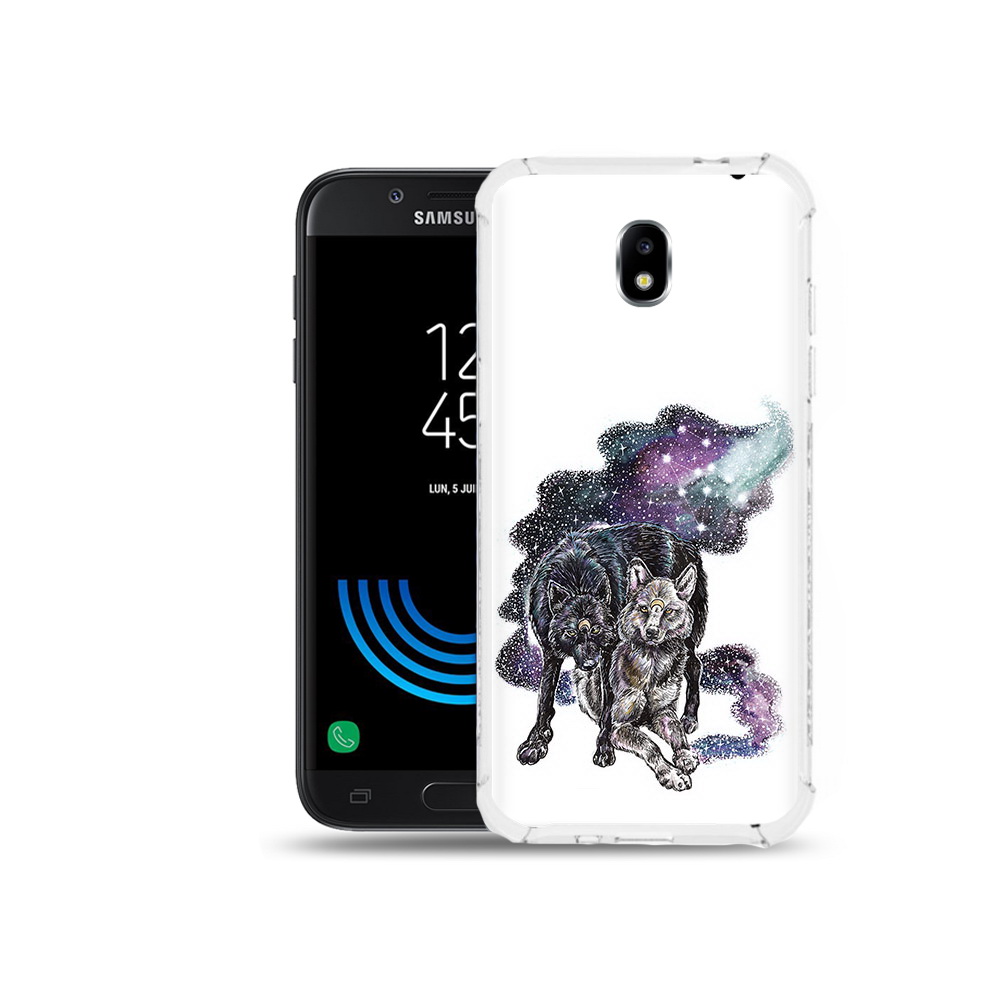 

Чехол MyPads Tocco для Samsung Galaxy J5 (2017) звездные волки, Прозрачный, Tocco