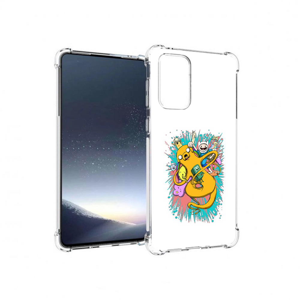 

Чехол MyPads Tocco для Samsung Galaxy A73 время приключений рисунок (PT226913.548.276), Прозрачный, Tocco