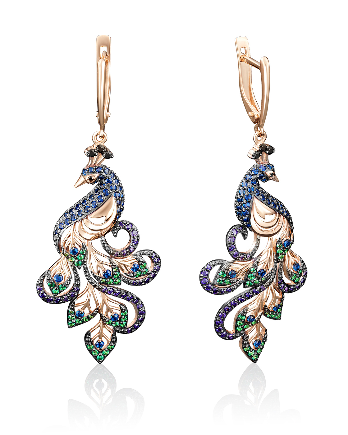 

Серьги из желтого золота с фианитом PLATINA jewelry 02-3649-01-404-1130-52, 02-3649-01-404-1130-52