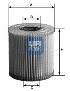 фото Ufi filters 25.018.00 фильтр масляный volvo s40/s60/s80/xc90 бензин 25.018.00 1шт