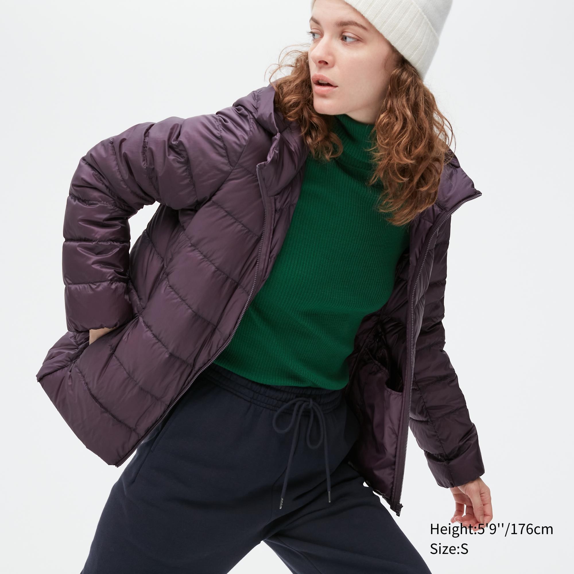 

Пуховик женский UNIQLO 450311COL78 фиолетовый M (доставка из-за рубежа), 450311COL78