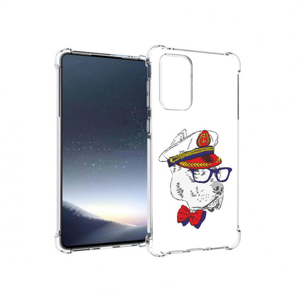 

Чехол MyPads Tocco для Samsung Galaxy A73 бульдог (PT226913.548.251), Прозрачный, Tocco