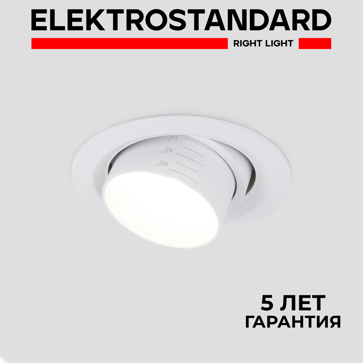 

Встраиваемый светодиодный светильник Elektrostandard Zoom 9920 LED 15W 3000K белый