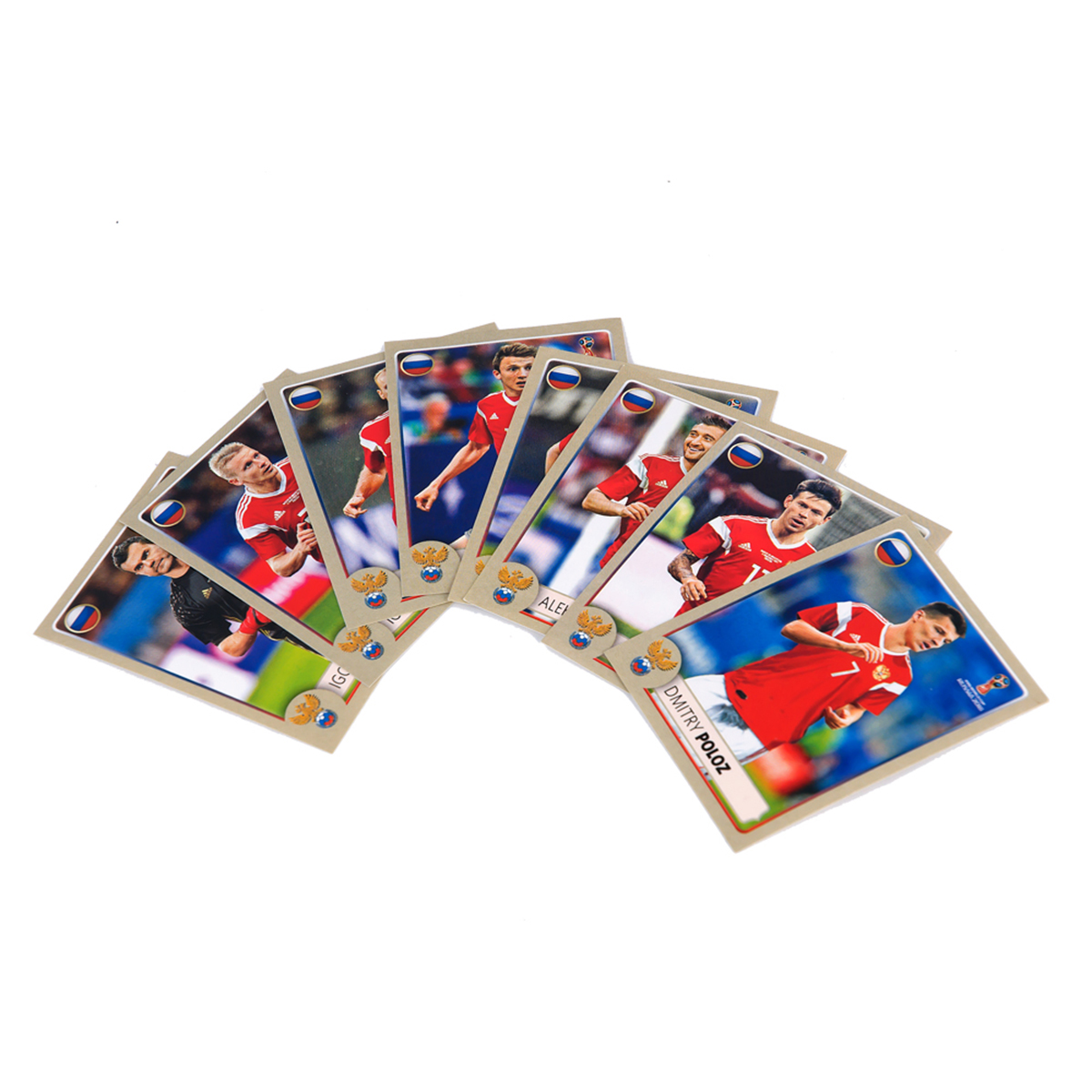 

Наклейки Panini Чемпионат мира по футболу FIFA 2018 McDonalds, 8 наклеек, FIFA 2018