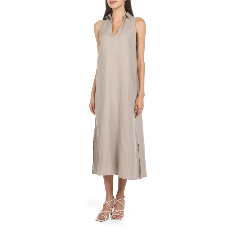

Платье женское Maison David DRESS-2 бежевое XS, Бежевый, DRESS-2