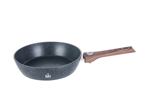 Сковорода универсальная MERCURYHAUS 24 см черный MC-1800