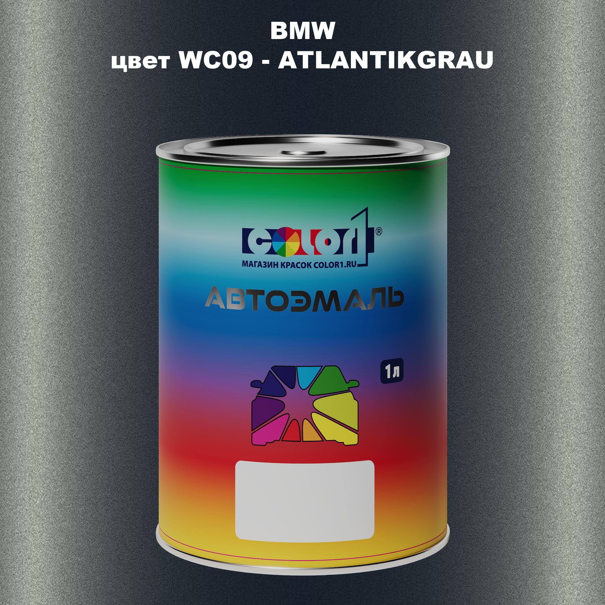 

Автомобильная краска COLOR1 для BMW, цвет WC09 - ATLANTIKGRAU, Прозрачный