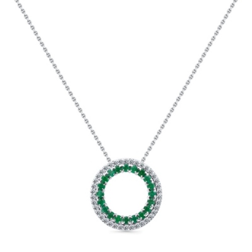 

Колье из золота 43 см Master Brilliant 6-260620-00-01, бриллиант/изумруд, 6-260620-00-01