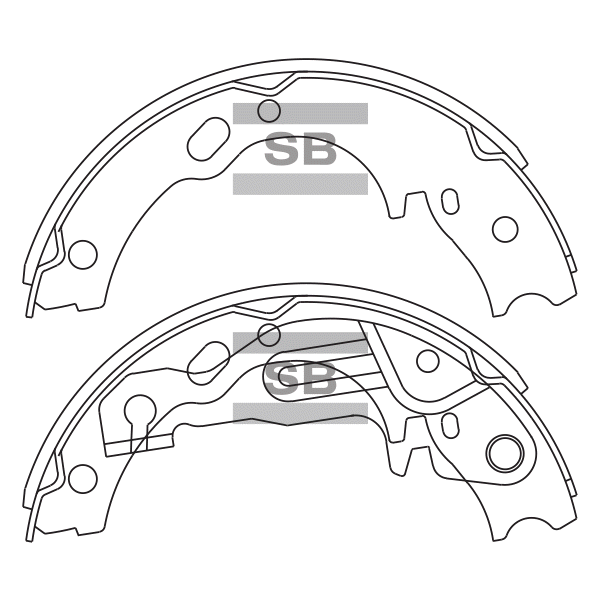 

Колодки тормозные HYUNDAI HD65,72,78,County дв.D4DB,D4DD (M035S5) стояночн.торм.(48мм)(2шт