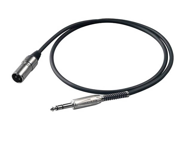 фото Шнур proel 6.3mm jack - xlr 0.5m bulk230lu05