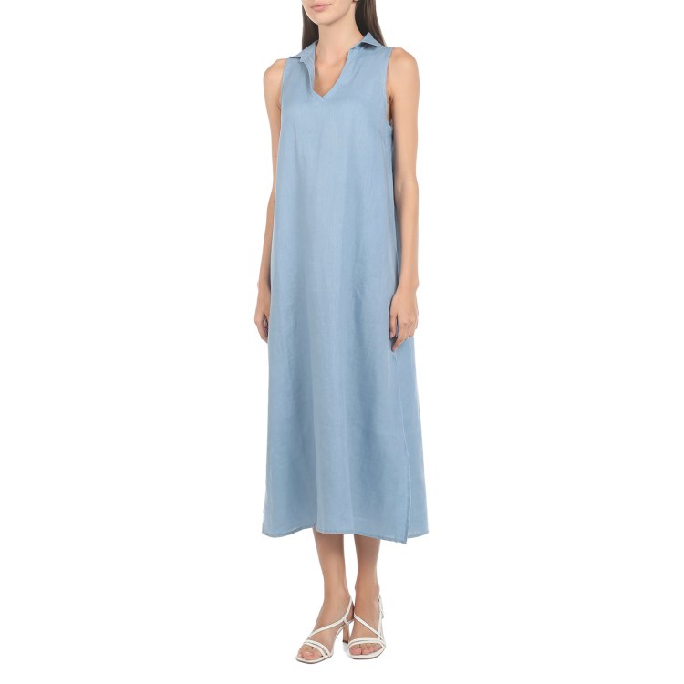 

Платье женское Maison David DRESS-2 голубое 2XS, Голубой, DRESS-2