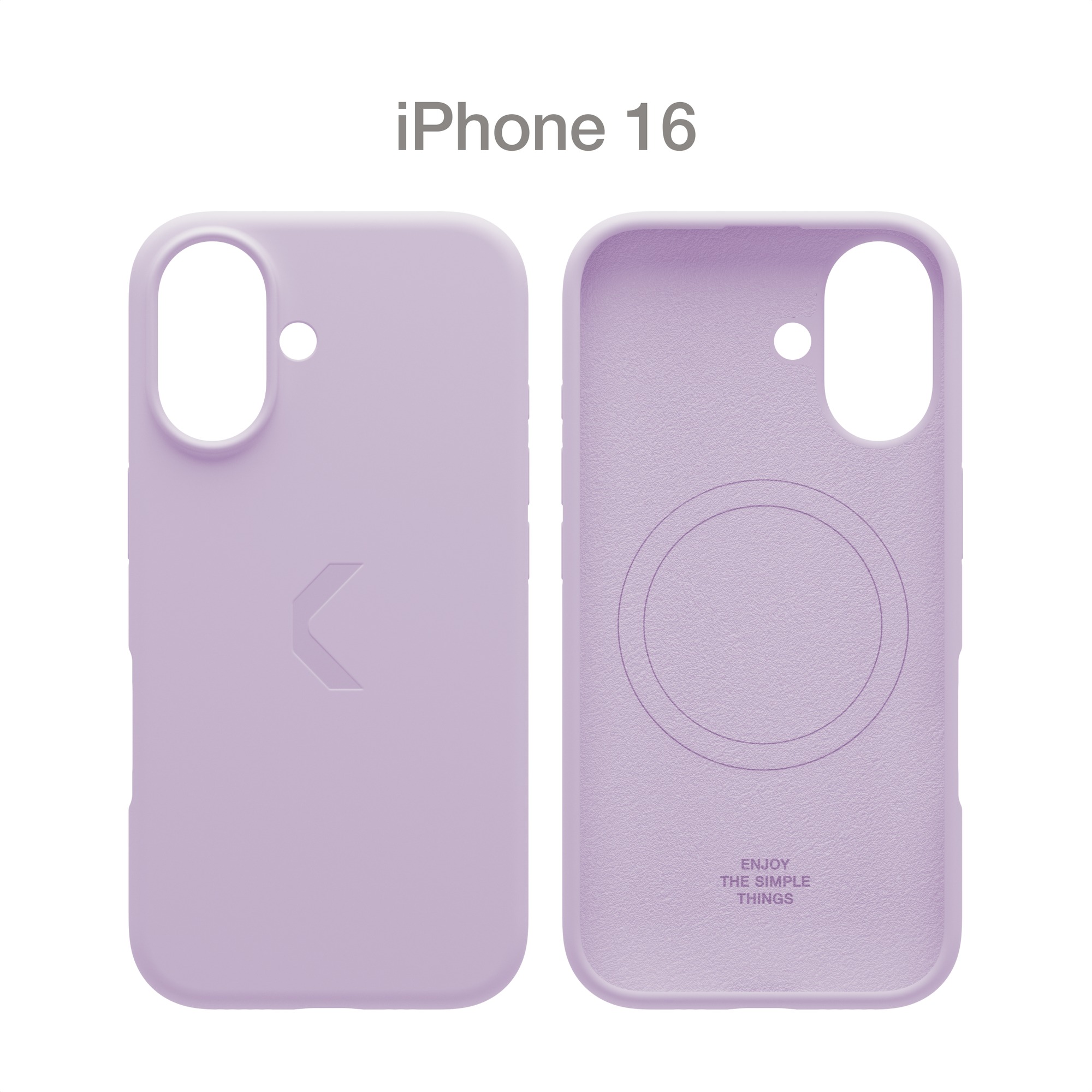 Чехол COMMO Shield Case для Apple iPhone 16 с поддержкой беспроводной зарядки, Lilac