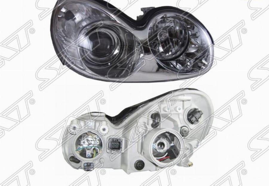 

SAT Фара HYUNDAI SONATA IV 01-04/SONATA Тагаз 04-10 RH под электрокорректор