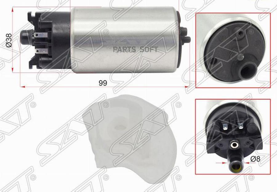 

SAT Топливный насос VQ35DE/VQ25DE/QR25DE NISSAN TEANA J32 08-14/J32 4WD 10-