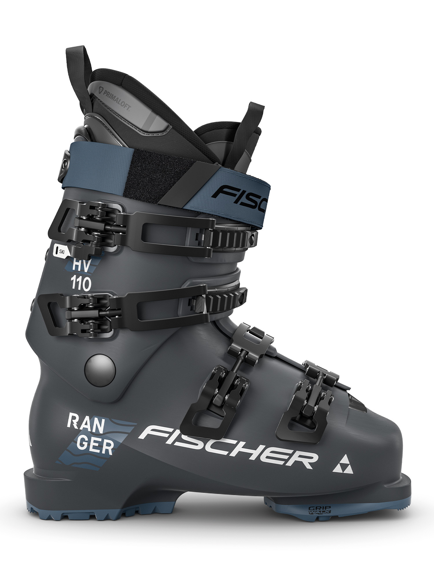 

Горнолыжные ботинки FISCHER Ranger HV 110 VAC GW Granite/Granite (см:28,5), Серый, Ranger hv 110 vac gw