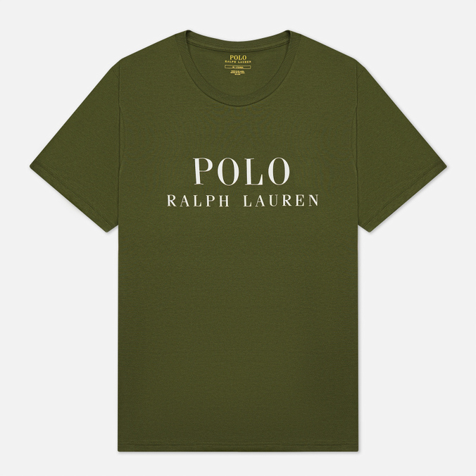 фото Футболка мужская polo ralph lauren 714-830278 зеленая xxl