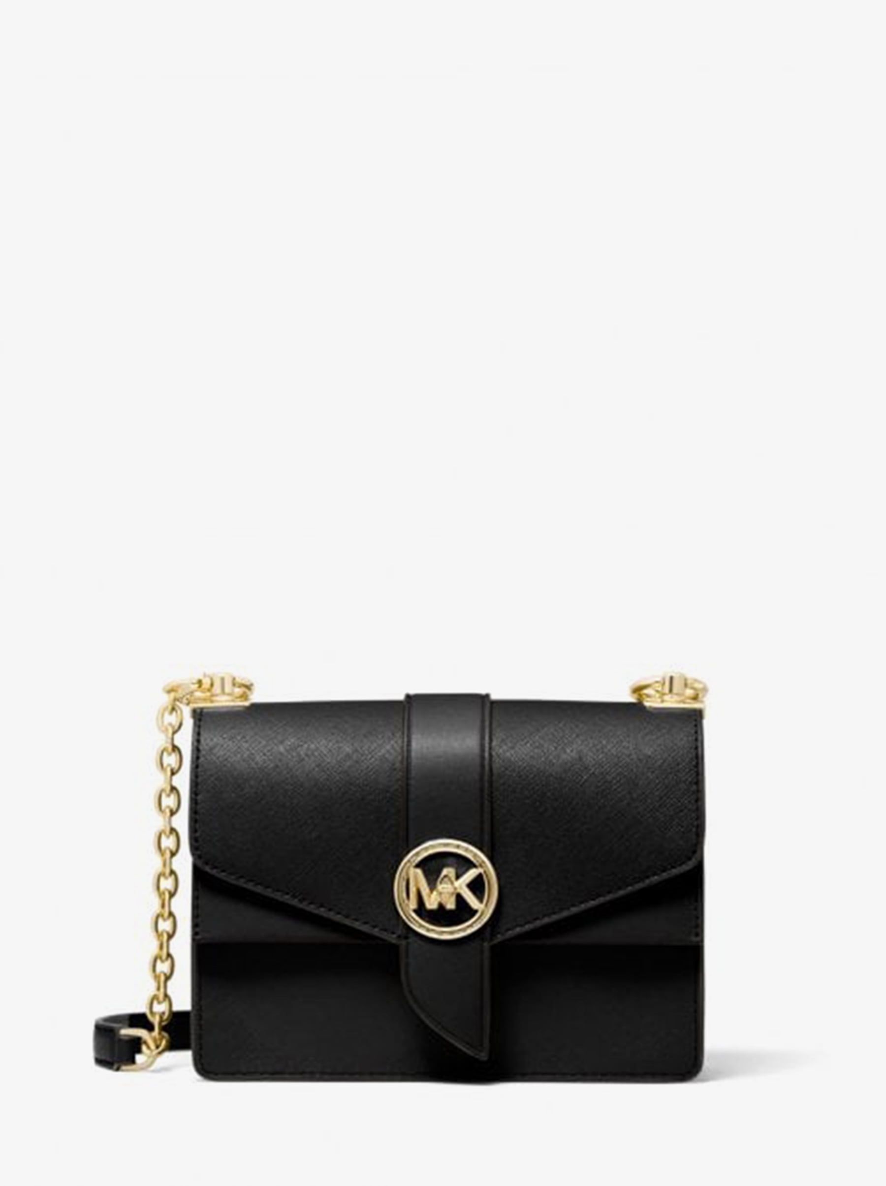 

Сумка женская Michael Kors Greenwich_B00422 черная, Бежевый, Greenwich_B00422
