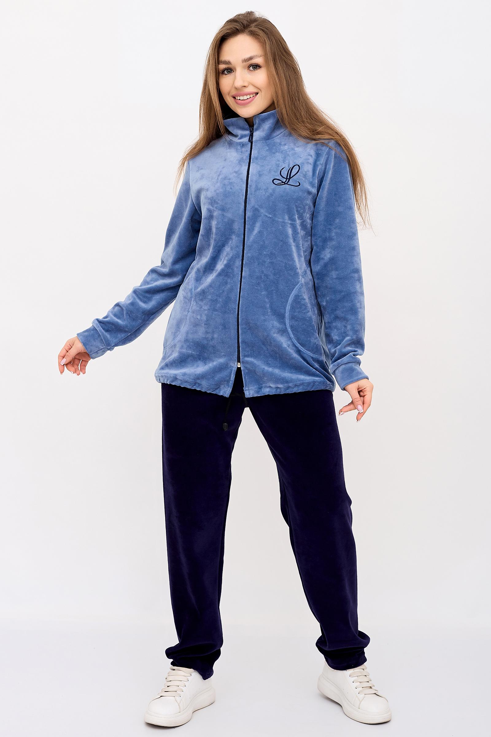 

Костюм женский LikaDress 18-1840 синий 60 RU, 18-1840