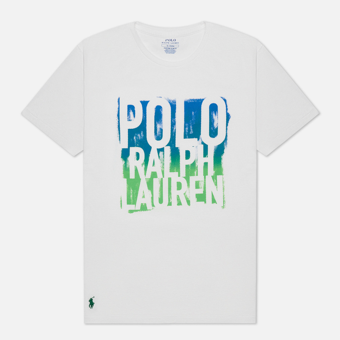 фото Футболка мужская polo ralph lauren 710-853999 белая xxl